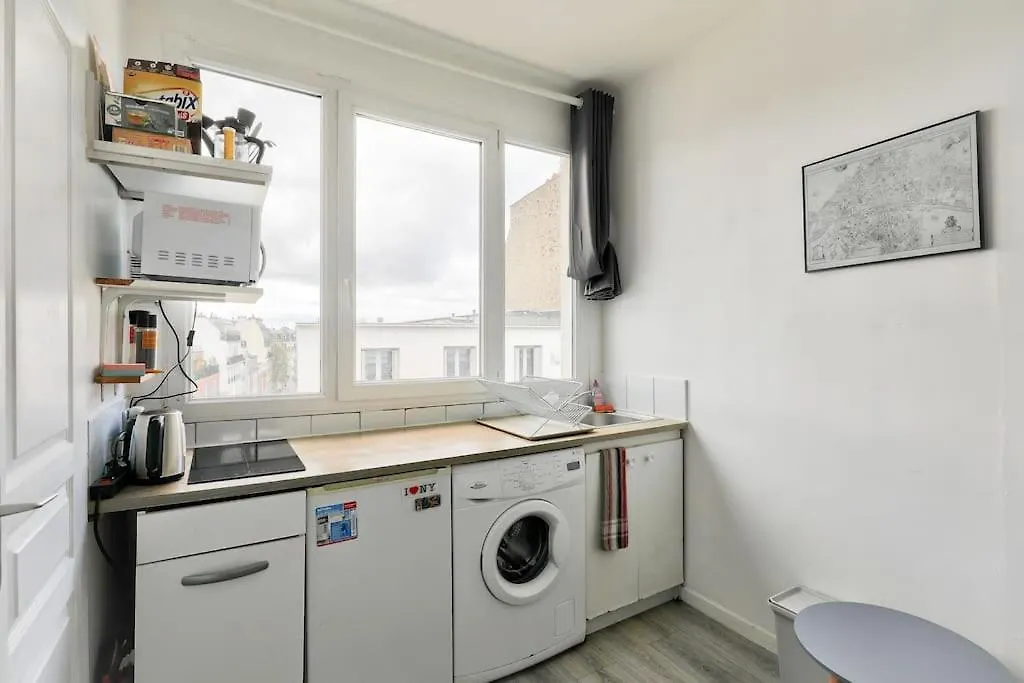 Apartment W/view On Roof 2min To Metro Charonne *