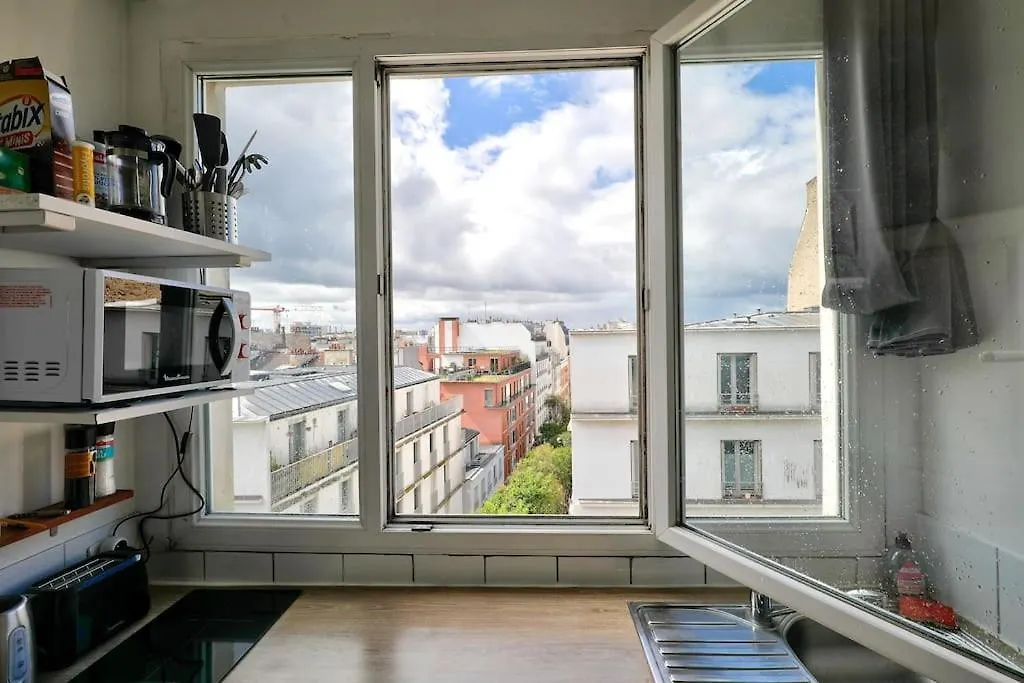 W/view On Roof 2min To Metro Charonne Paris